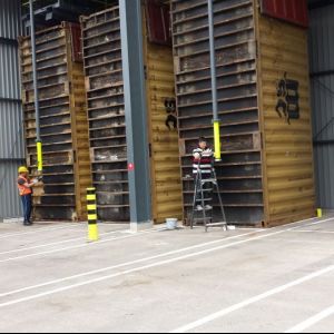 Overkapt laadstation