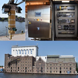 De Lassie-fabriek in Wormer en de beladingsbalg