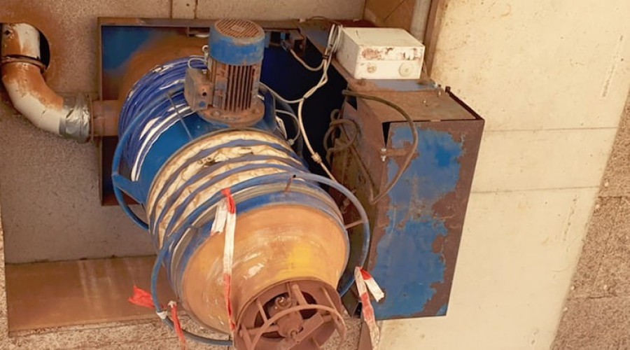 Vervangen beladingsbalg voor SNB